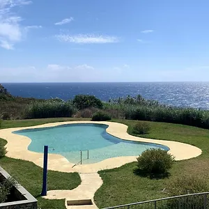 Incanto Sul Mare Con Enorme Terrazza E Piscina Ferienhaus Cervo